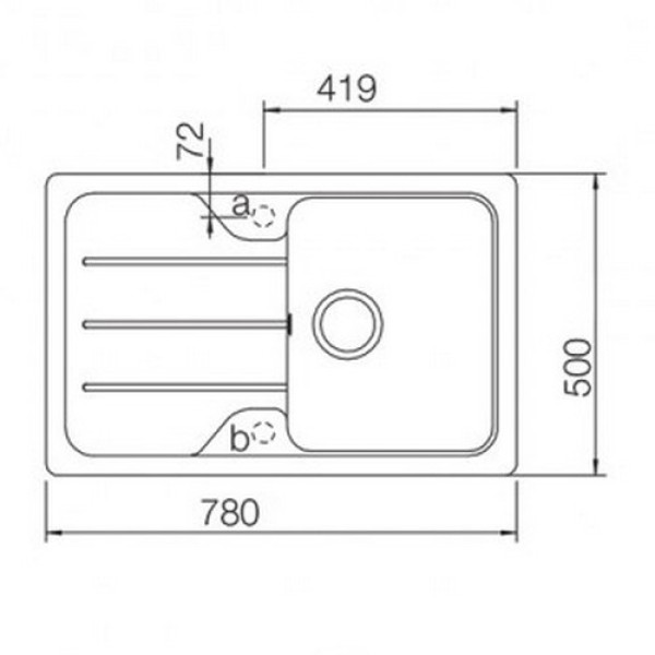 Кухонна мийка SCHOCK Formhaus D-100S Alpina