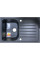 Кухонна мийка BRENOR WENECJA 10 black metalik (08m)