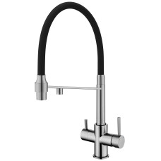 Кухонний змішувач FABIANO FKM 3143 Inox Black
