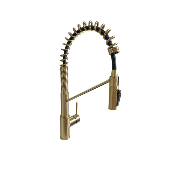 Кухонний змішувач FABIANO FKM 3128 Light Gold