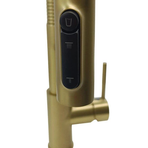 Кухонний змішувач FABIANO FKM 3128 Light Gold