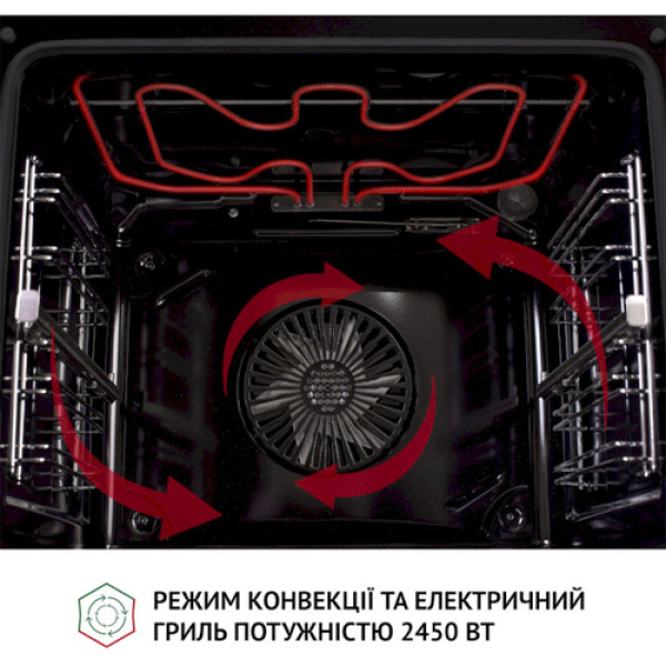 Духова шафа PERFELLI DIAMOND 6D10N NERO
