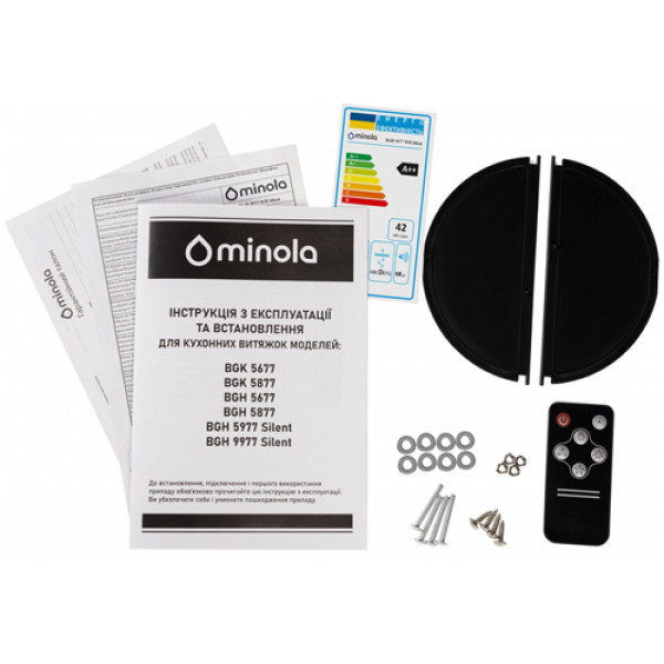 Витяжка MINOLA BGH 5977 WH Silent
