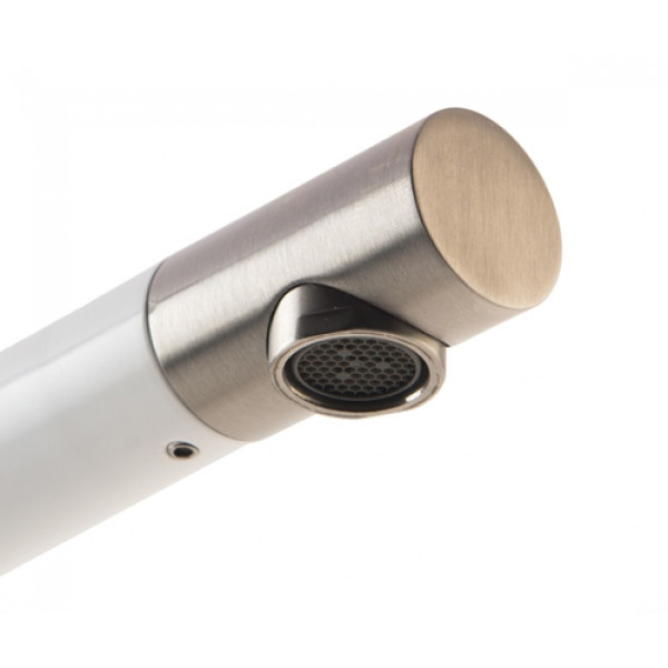 Кухонний змішувач FABIANO FKM 45 SS Alpine White