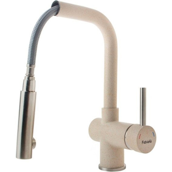 Кухонний змішувач FABIANO FKM 46P SS Beige
