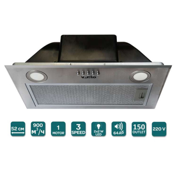 Витяжка VENTOLUX PUNTO 52 X (900) PB PC