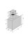 Витяжка VENTOLUX VITTO 60 BK (1000) TRC MM