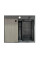 Кухонна мийка FABIANO Top Center 57 Celldecor Nano Graphite