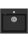 Кухонна мийка AQUASANITA QUADRO SQQ 100W-601 Black metallic