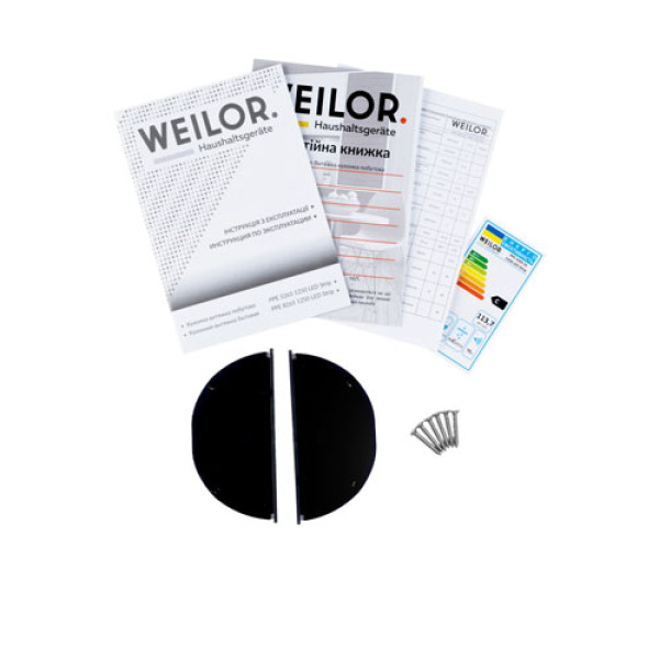 Витяжка WEILOR PPE 5265 SS 1250 LED