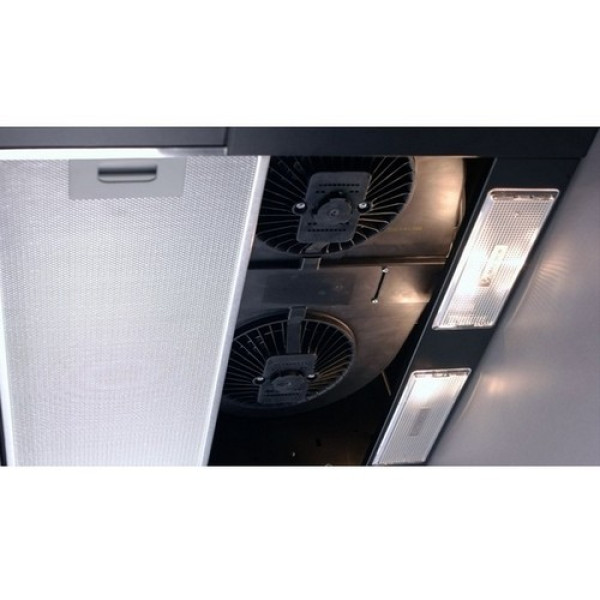 Витяжка FABIANO Slim 60 Lux Black Glass