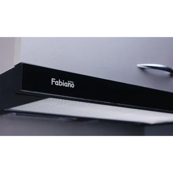 Витяжка FABIANO Slim 60 Lux Black Glass