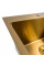 Кухонна мийка VALESO 50*50 PVD Gold Handmade (сифон круглий, 3,0/0,8)
