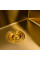 Кухонна мийка VALESO 50*50 PVD Gold Handmade (сифон круглий, 3,0/0,8)