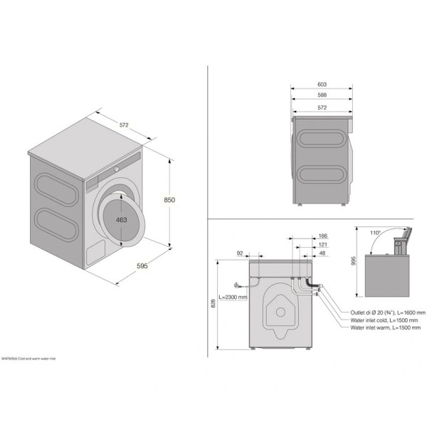 Пральна машина ASKO W1094W