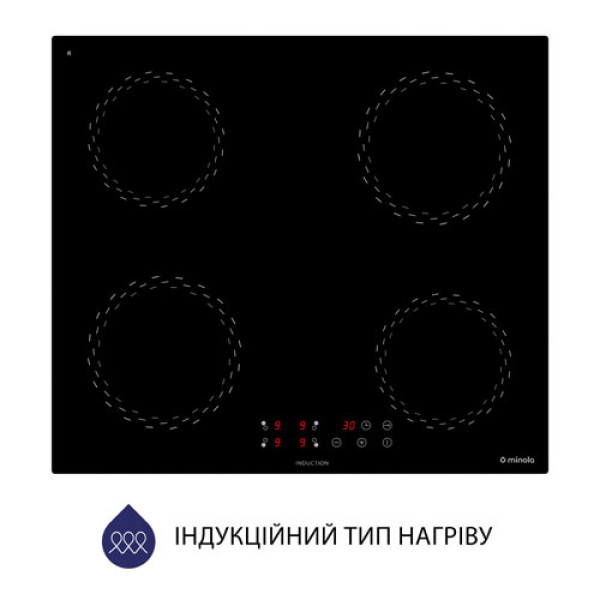 Варильна поверхня MINOLA MI 6038 KBL