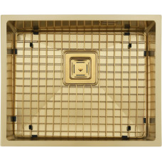 Кухонна мийка FABIANO Quadro 53 Celldecor Nano Gold