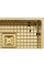 Кухонна мийка FABIANO Quadro 53 Celldecor Nano Gold