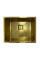 Кухонна мийка FABIANO Quadro 53 Celldecor Nano Gold