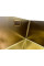 Кухонна мийка FABIANO Quadro 53 Celldecor Nano Gold