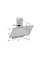 Витяжка VENTOLUХ MIRROR 60 BK (800) TC
