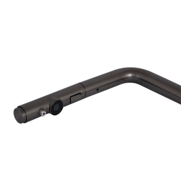 Кухонний змішувач Q-TAP Rozcesti QTROZ367GMB45942 Gunmetal Black PVD