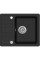 Кухонна мийка AQUASANITA NOTUS SQ 102AW-601 Black metallic