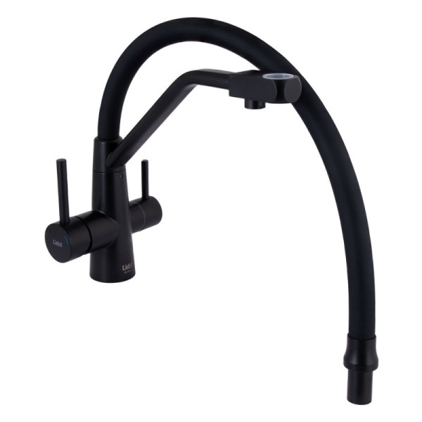 Кухонний змішувач LIDZ Aria 020F3 Matt Black