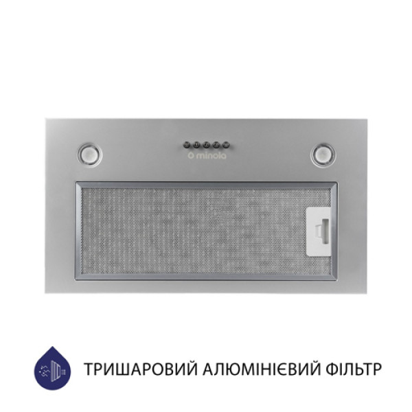 Витяжка MINOLA HBI 5327 I 800 LED