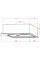 Витяжка WEILOR PBS 52300 GLASS WH 1000 LED strip