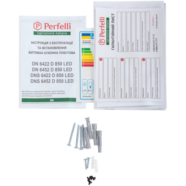 Витяжка PERFELLI DN 6452 D 850 IV LED