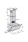 Витяжка VENTOLUX WAVE 60 BK (1000) TRC MM