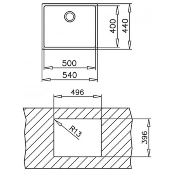Кухонна мийка TEKA BE LINEA RS15 50.40