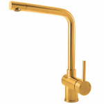 Кухонний змішувач FABIANO FKM 45 SS Nano Gold