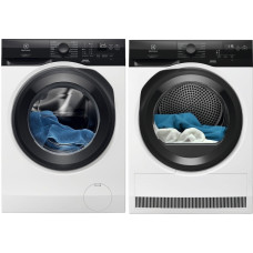 Комплект пральна та сушильна машина ELECTROLUX EW6F9452U+EW6D98BEU