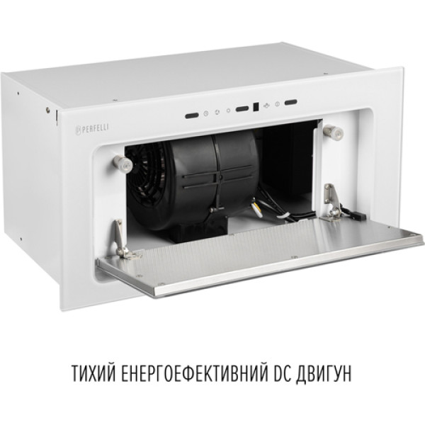 Витяжка PERFELLI DESIGN VISION 6 BIANCO SILENZIO
