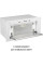 Витяжка PERFELLI DESIGN VISION 6 BIANCO SILENZIO