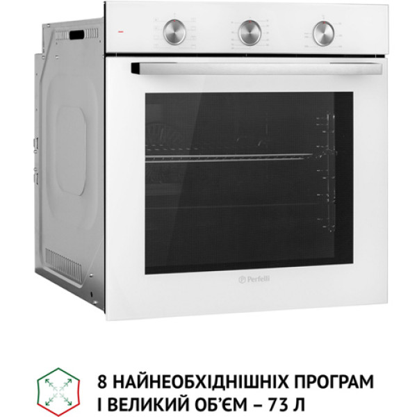 Духова шафа PERFELLI DIAMOND 6M8L BIANCO