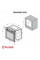 Духова шафа PERFELLI DIAMOND 6D8L NERO