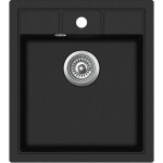 Кухонна мийка AQUASANITA NOVA SQN 100W-601 Black metallic