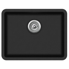 Кухонна мийка AQUASANITA ARCA SQA 102W-601 Black metallic