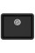Кухонна мийка AQUASANITA ARCA SQA 102W-601 Black metallic