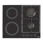 Варильна поверхня VENTOLUX HG622 B9G CS (BK)