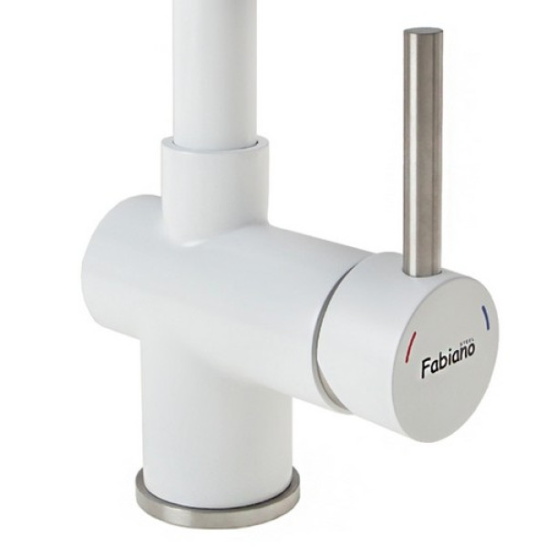 Кухонний змішувач FABIANO FKM 39 SS Alpine White