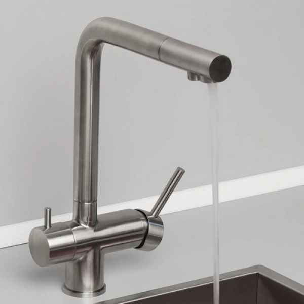Кухонний змішувач FABIANO FKM 3140 SS Inox