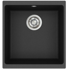 Кухонна мийка AQUASANITA Forma SQF102 Black metallic 601