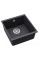 Кухонна мийка AQUASANITA Forma SQF102 Black metallic 601