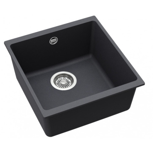 Кухонна мийка AQUASANITA Forma SQF102 Black metallic 601