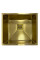 Кухонна мийка FABIANO Quadro 49 Celldecor Nano Gold