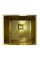 Кухонна мийка FABIANO Quadro 49 Celldecor Nano Gold